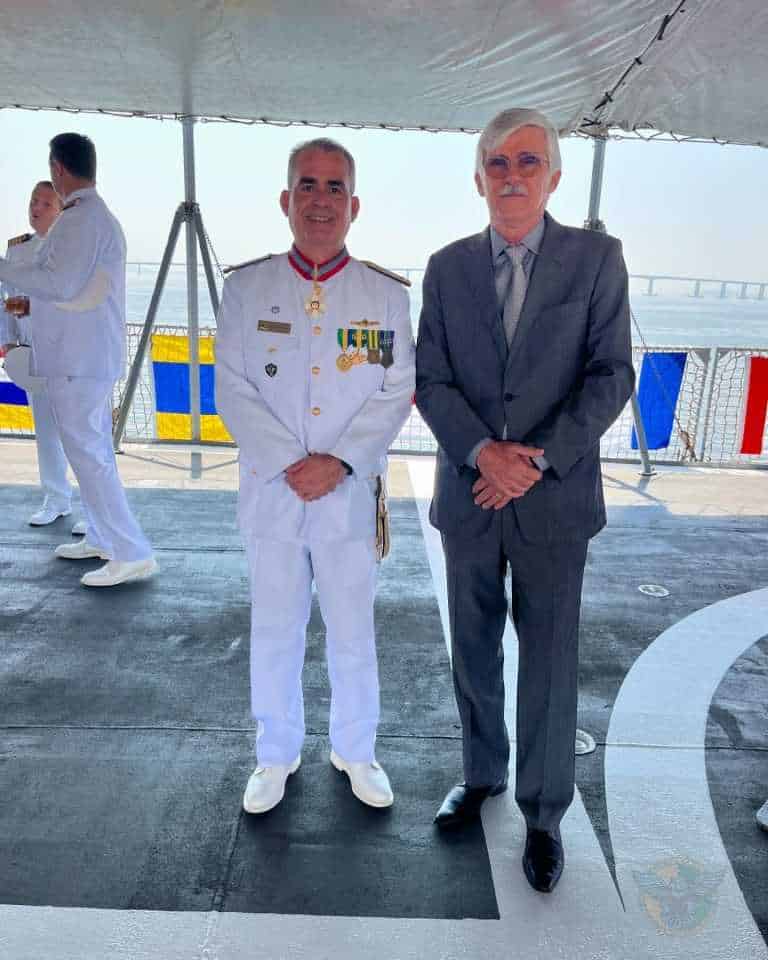 SOAMAR-AL esteve presente na troca de comando do ComDiv-1 em cerimônia no RJ