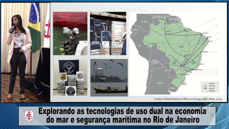 Tecnologias de uso dual e segurança marítima no RJ são tema de palestra no Clube Naval