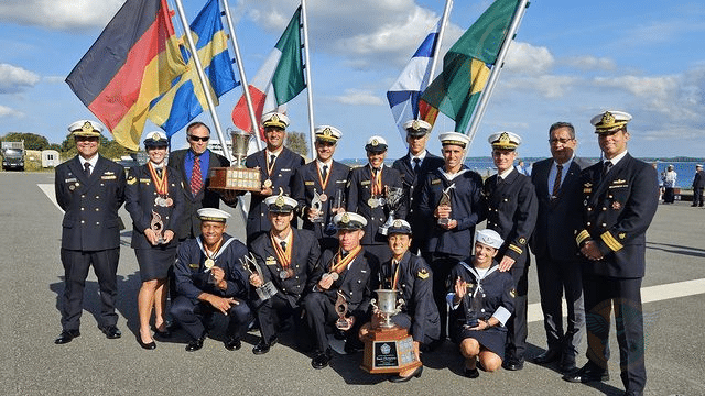 Brasil conquista duplo ouro no 53º Mundial de Pentatlo Naval na Alemanha