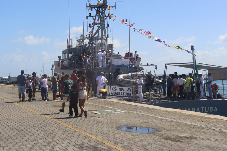 Marinha do Brasil abre navios para visitação gratuita em Salvador no 7 de Setembro