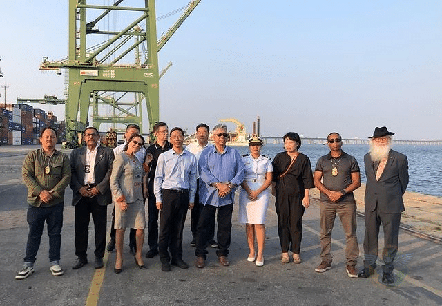 Porto do Rio de Janeiro recebe delegação chinesa e fortalece cooperação técnica