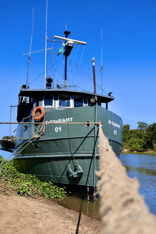 Embarcação Barão de Melgaço apoia Bombeiros de MS na Operação Pantanal II