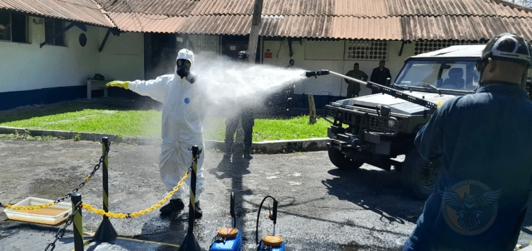 Grupamento Naval de Salvador aprimora resposta NBQR em adestramento
