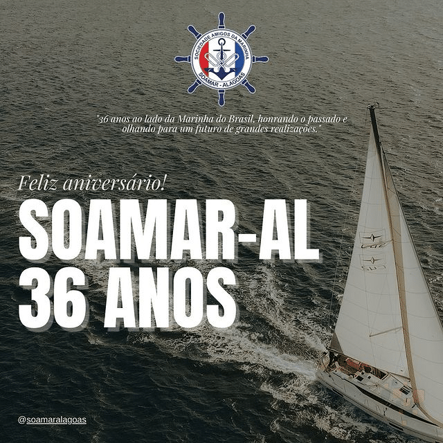 Soamar Alagoas celebra 36 anos de apoio à Marinha