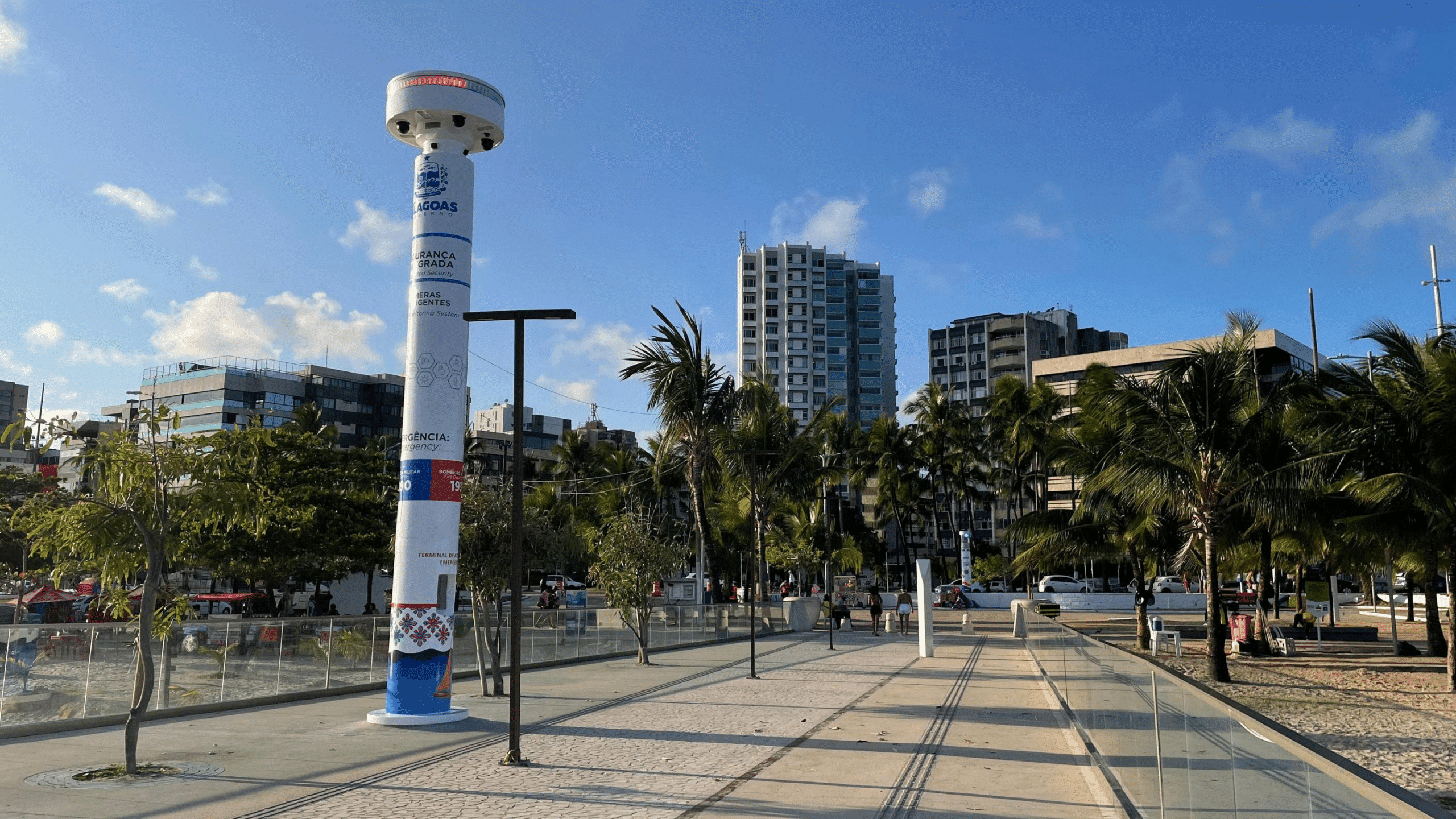 Maceió recebe 150 câmeras no novo sistema de vigilância da SSP