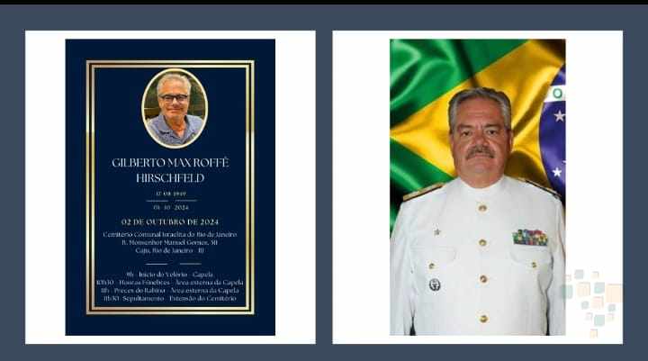Nota de falecimento: Almirante-de-Esquadra Gilberto Max Roffé Hirschfeld