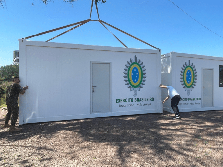 Exército moderniza apoio logístico com construções modulares