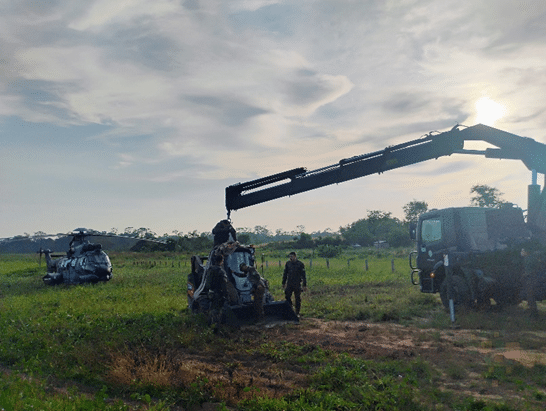 Exército Brasileiro constrói base estratégica para combater garimpo ilegal