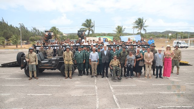 Batalhão Visconde de Taunay homenageia a FEB em solenidade histórica