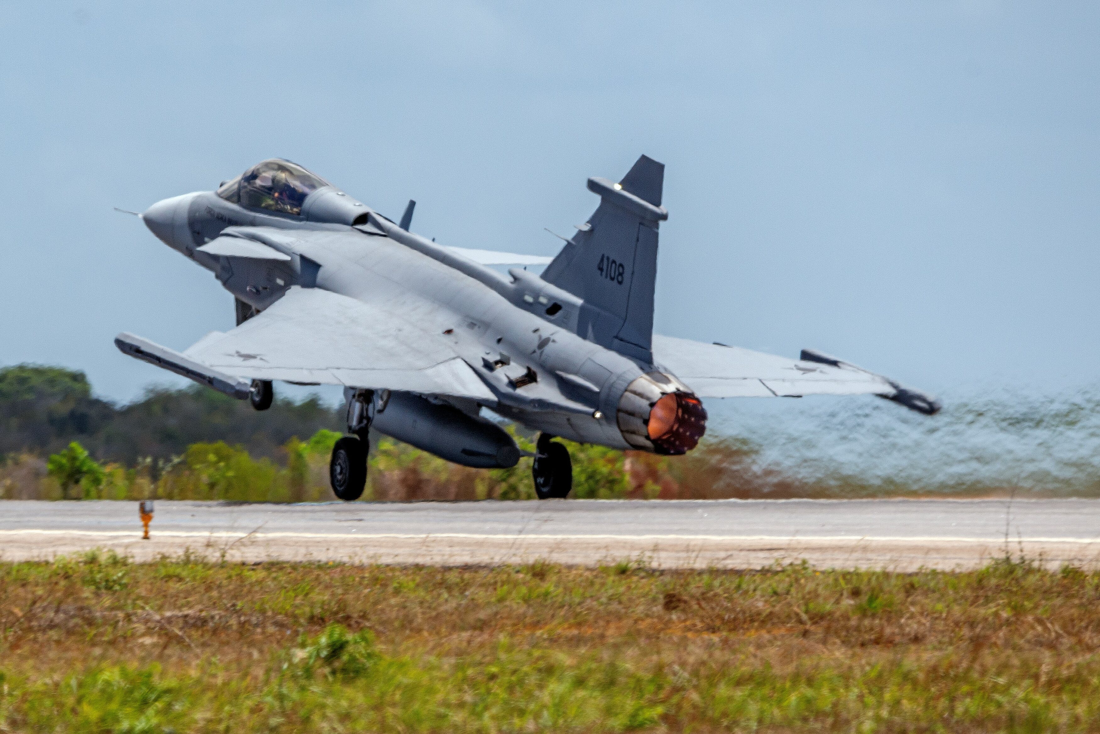 Tecnologias do F-39 E Gripen elevam nível de treino na Cruzex 2024