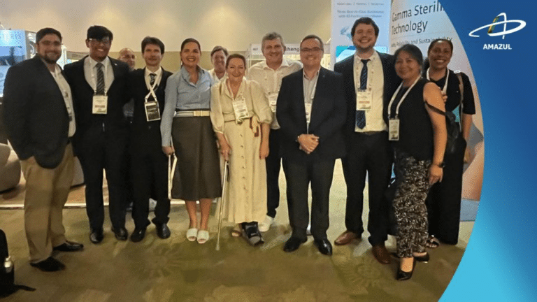 AMAZUL marca presença no IMRP 2024 e fortalece ciência da radiação