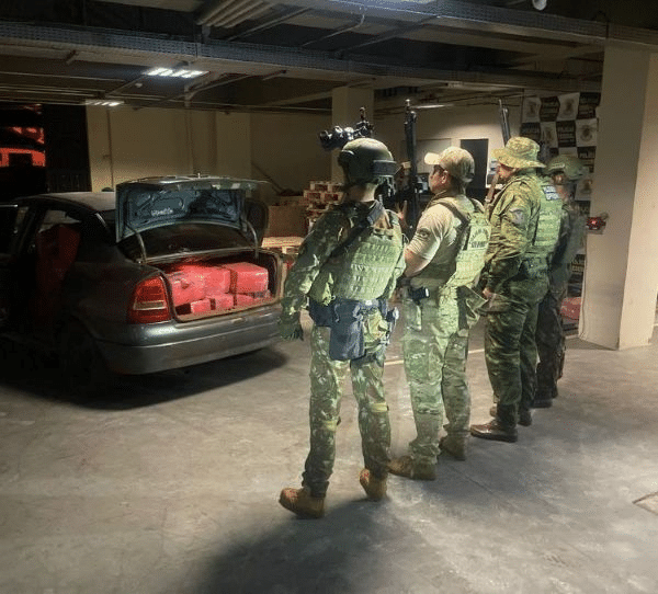 Operação Ágata apreende 564 kg de drogas na fronteira sul