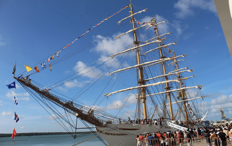 Navio “Cisne Branco” recebe mais de 7 mil visitantes em Natal