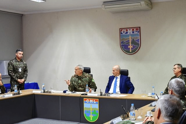 Ministro do GSI visita Comando Conjunto Corcovado no G20