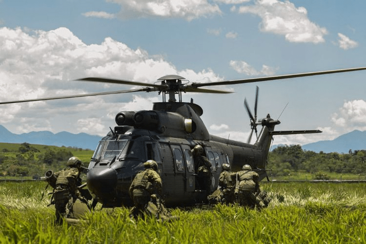 Brigada Aeromóvel demonstra força em maior operação do ano