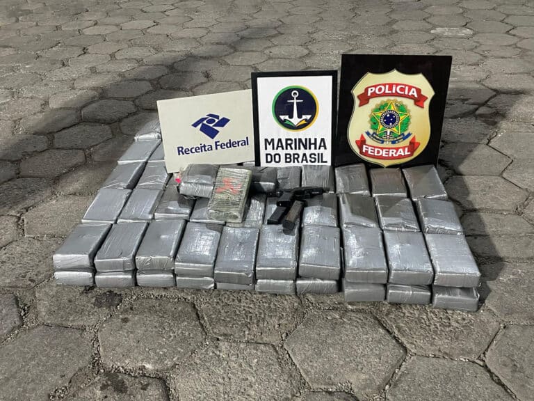 Marinha, PF e Receita Federal Juntas no Combate ao Narcotráfico