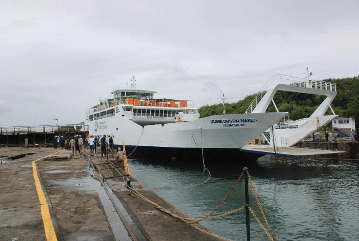 Base Naval de Aratu conclui manutenção do ferry-boat “Zumbi dos Palmares”