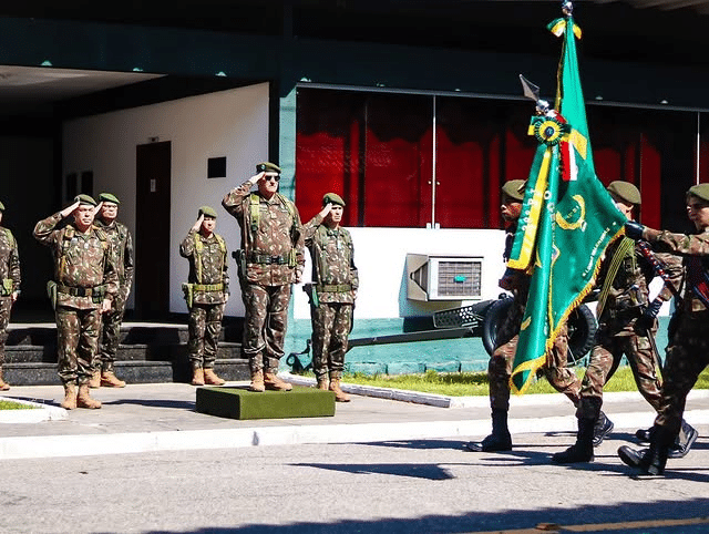 38º BI recebe o General Vasconcellos em sua primeira visita oficial