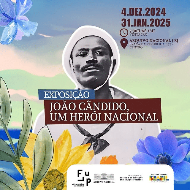 Arquivo Nacional homenageia João Cândido em exposição no Rio
