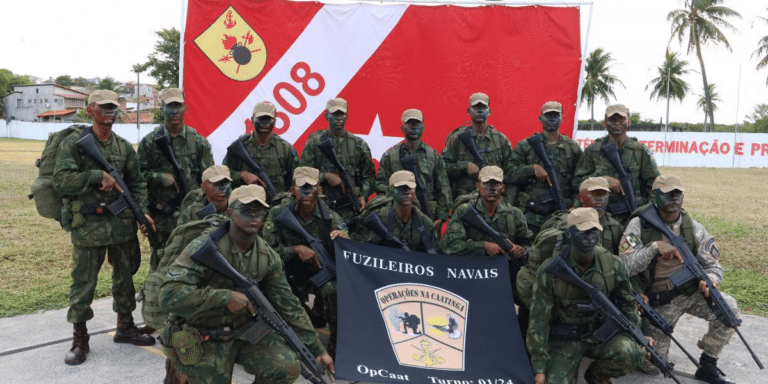Marinha forma combatentes para operações na Caatinga do RN