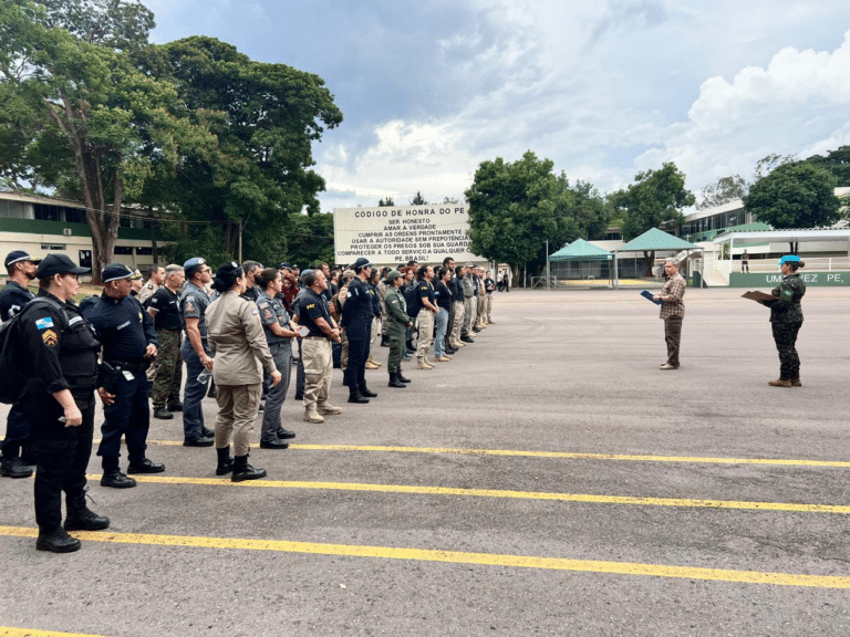 COTER realiza seleção de policiais para Operações de Paz da ONU