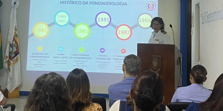 1º Encontro de Fonoaudiologia destaca atuação na Marinha