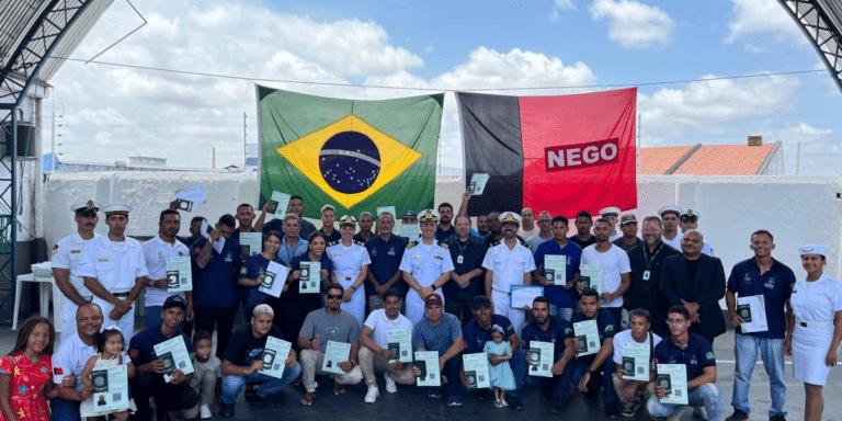 Marinha certifica 53 aquaviários e fortalece setor marítimo na Paraíba