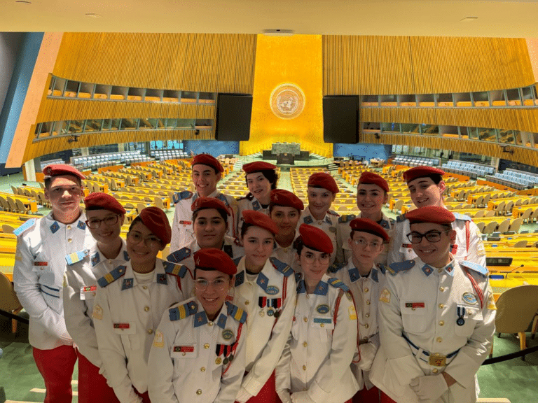 Delegação de Colégios Militares é premiada em conferência da ONU nos EUA
