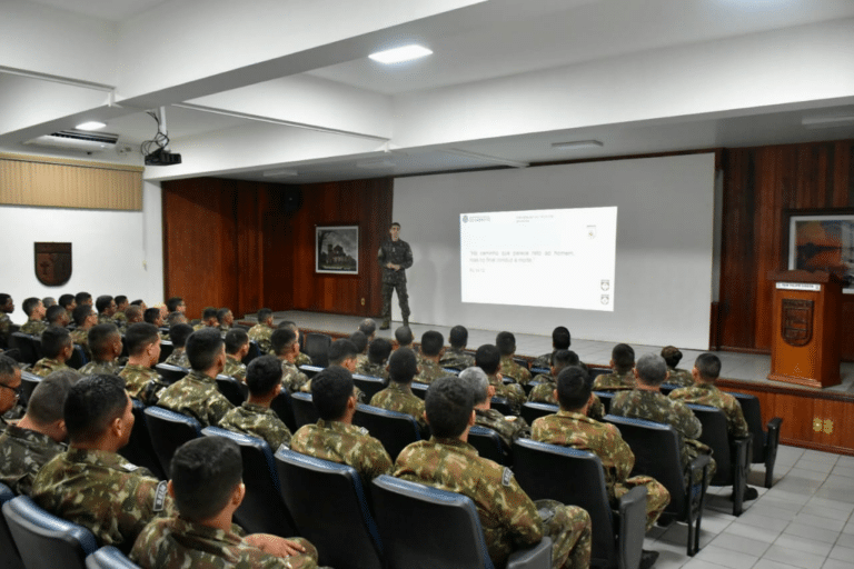 Exército promove conscientização sobre vício em apostas online