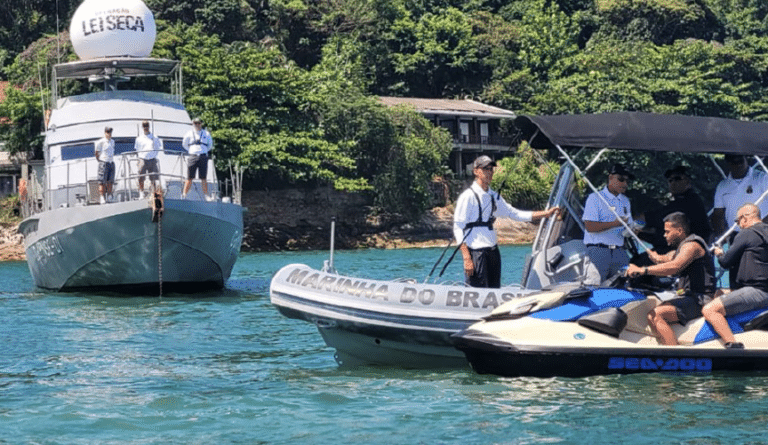 Marinha intensifica Operação “Lei Seca Marítima” em Mangaratiba