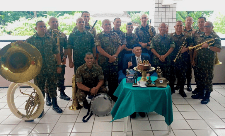 Herói da FEB, Tenente Geraldo completa 103 anos