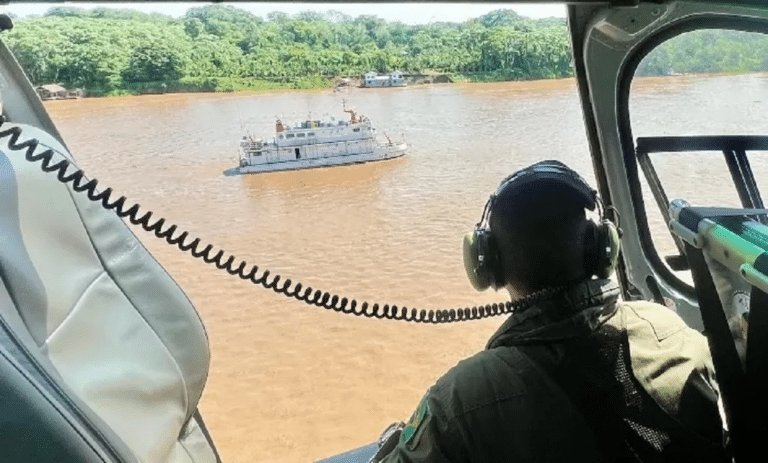 Marinha reforça segurança da navegação no Rio Madeira