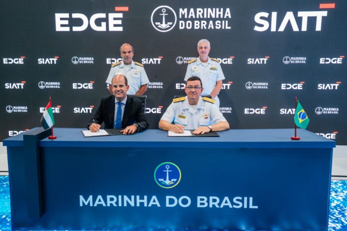 Marinha do Brasil assina acordo com EDGE e SIATT.