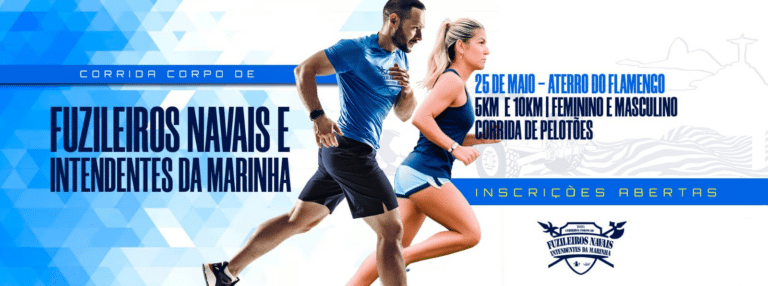 Corrida Fuzileiros Navais e Intendentes, inscrições abertas.