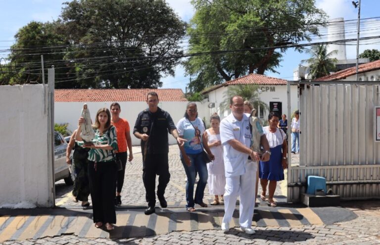 Fé e devoção marcam Caminhada com Maria no Hospital Naval de Natal
