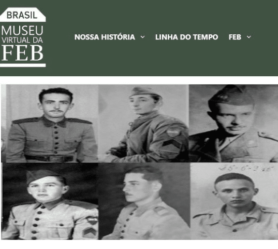 Soldados da FEB na Segunda Guerra Mundial.