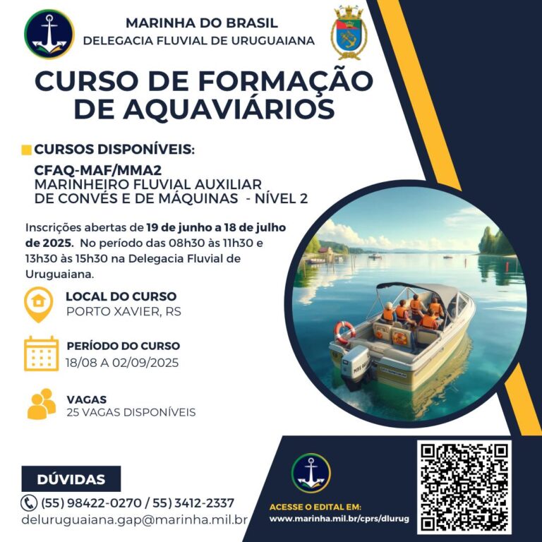 Curso de formação de aquaviários, Marinha do Brasil.