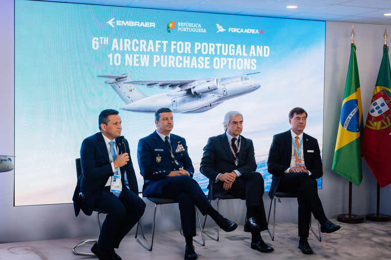Evento sobre aeronave Embraer para Portugal