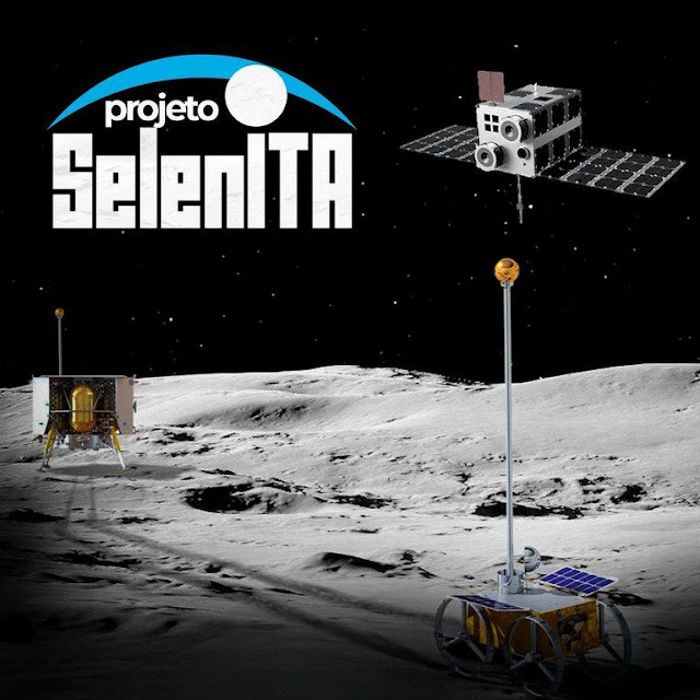 Projeto Selenita: robô e satélite na Lua