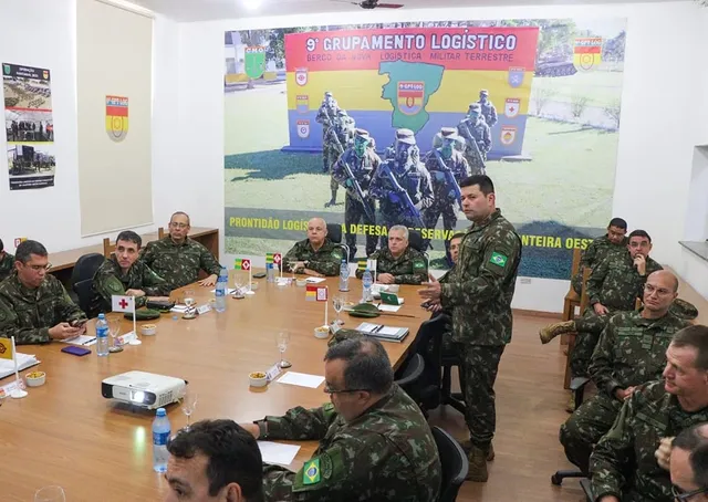 9º Gpt Log destaca excelência logística durante visita do Secretário de Economia