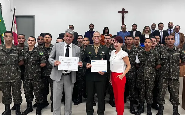 TG 07-008 recebe Moção de Aplausos em homenagem à FEB em Penedo-AL